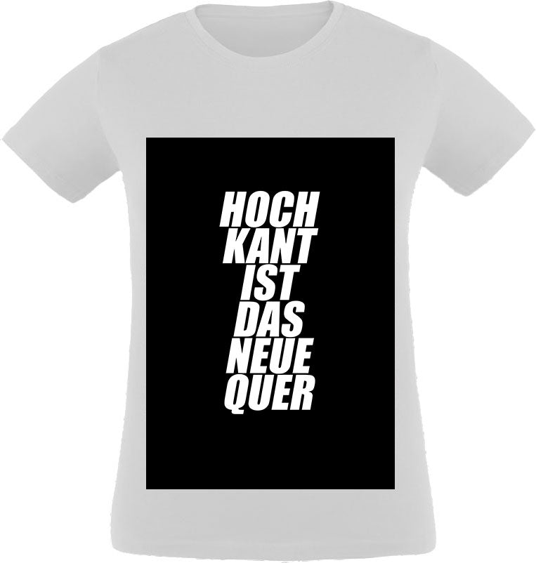 Hochkant ist das neue Quer T-Shirt