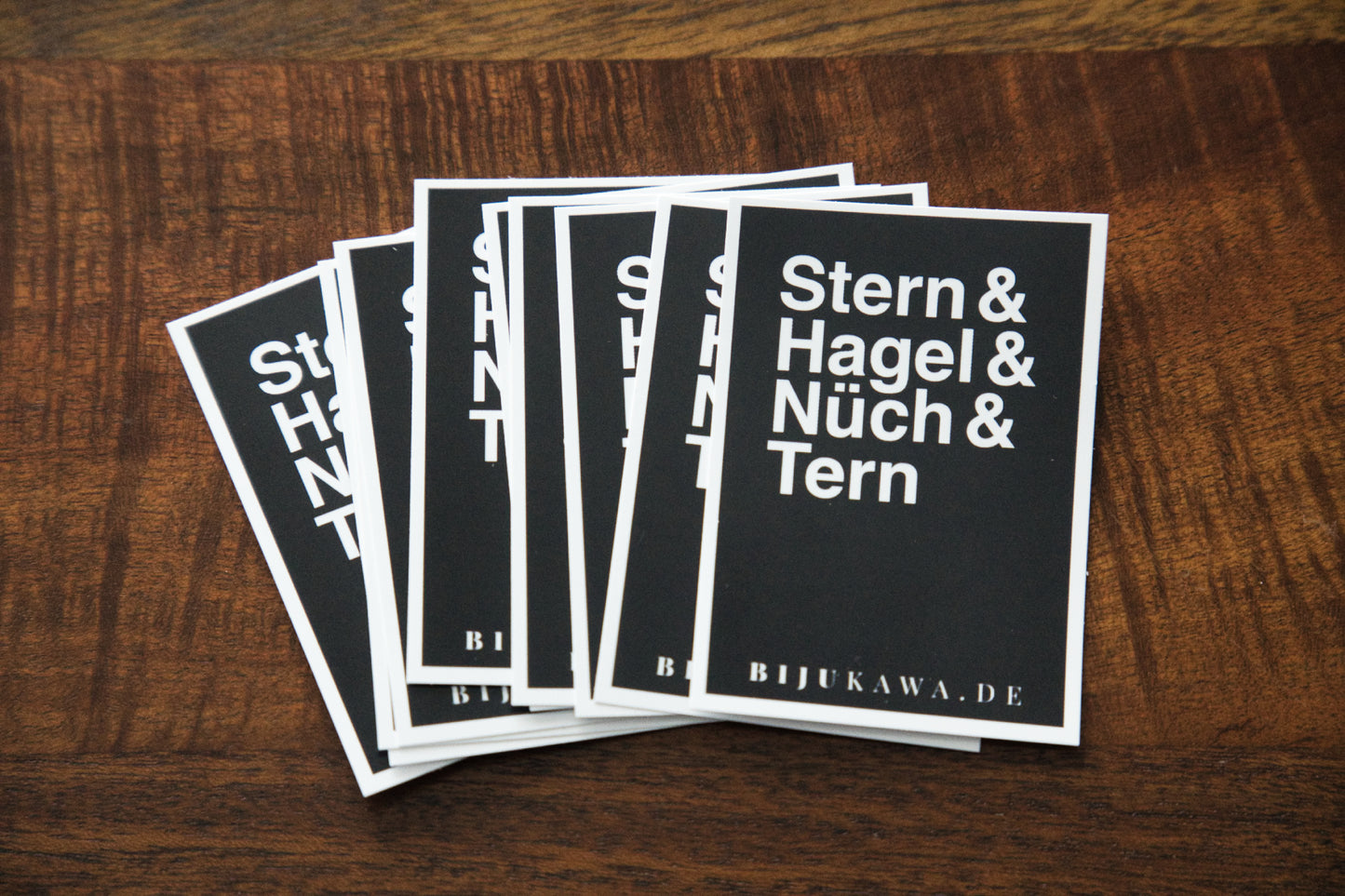 Sternhagel nüchtern Sticker RAW (10er Pack)