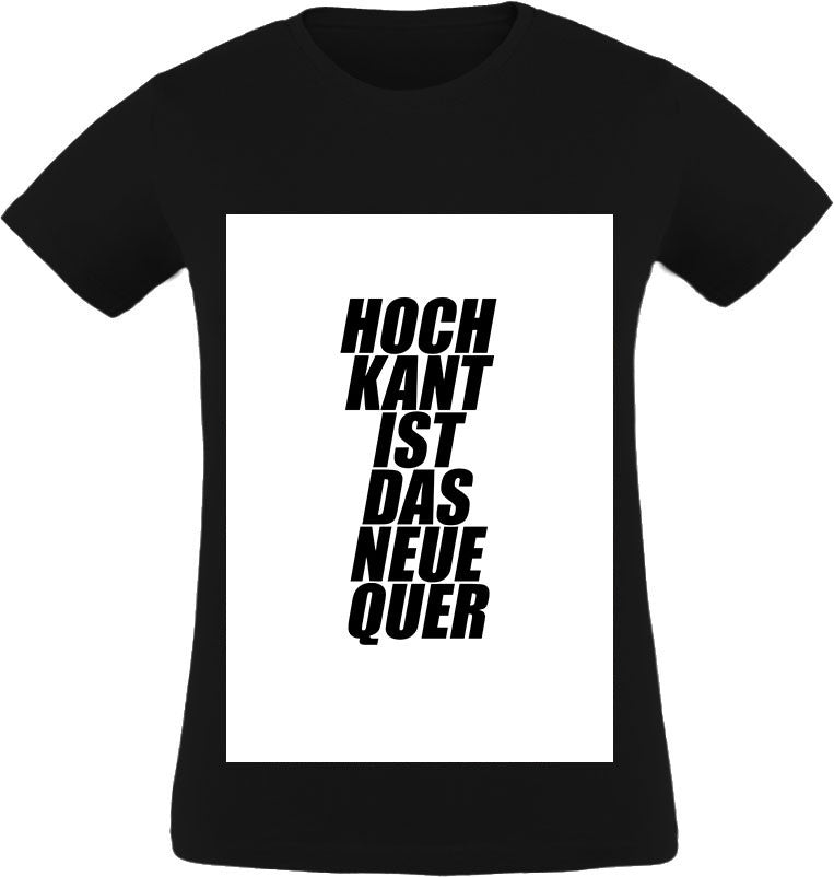 Hochkant ist das neue Quer T-Shirt