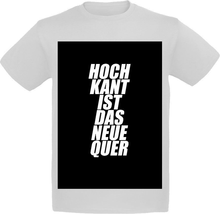 Hochkant ist das neue Quer T-Shirt